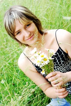 pick flowers