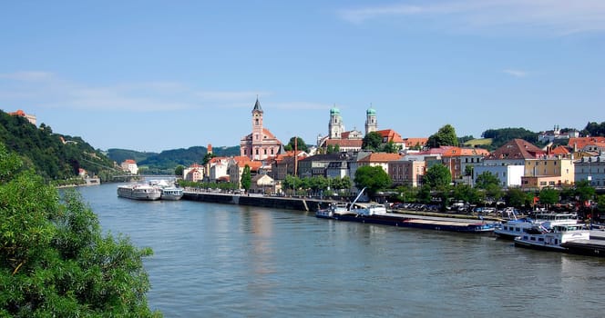 ... seen from the Danube side...
