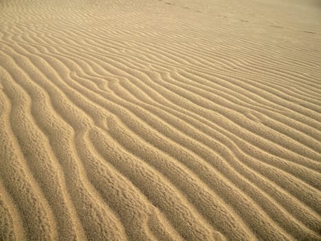 Waves of sand