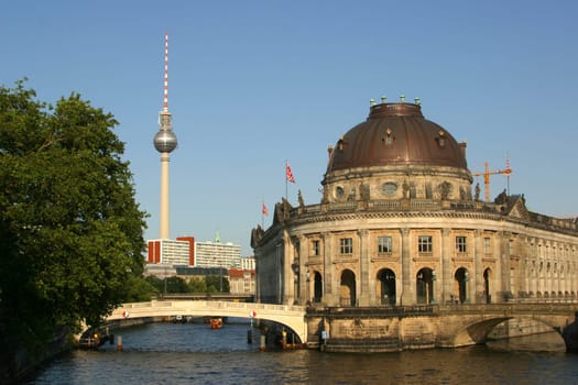 Berlin - Bode Museum and TV Tower