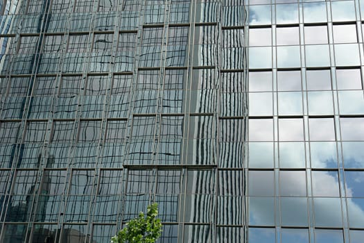 Glass façade,Frankfurt