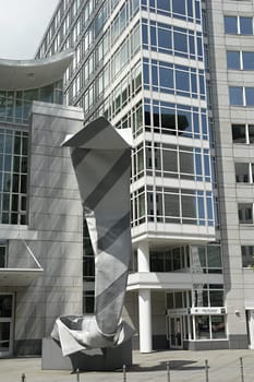 DZ bank building with tie