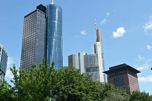 Bank skyline,Frankfurt
