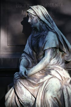 Statue on a grave
