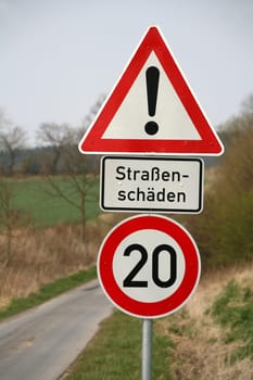 Road damage
