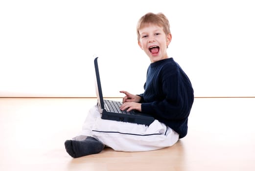 Fun on the laptop