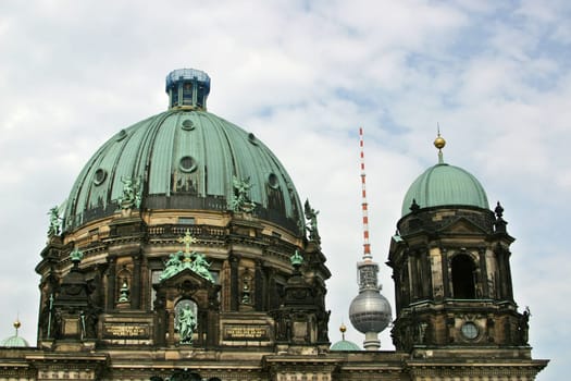 Berlin Cathedral and TV Tower