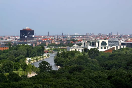 Panoramic view of Berlin