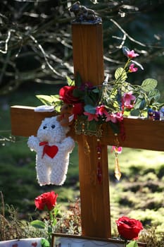 Children's grave