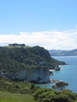 Cliffs in New Zealand