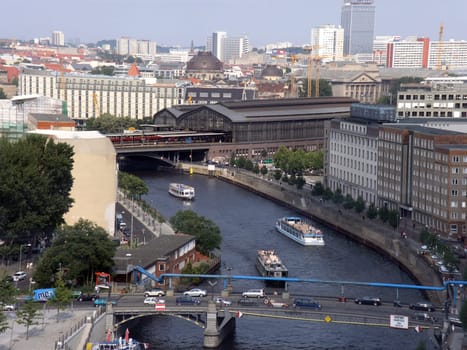Berlin - S-Bahn station Friedrichstraße