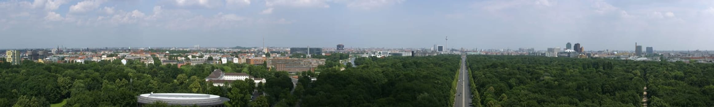 Berlin - Panoramic view from Victory Column