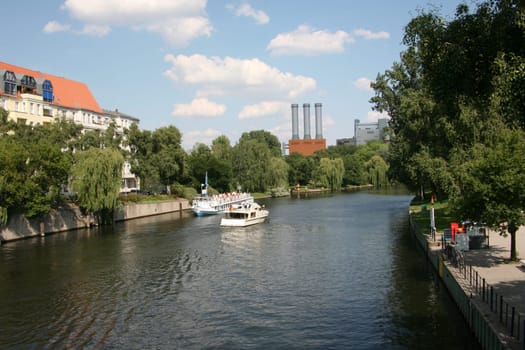 Berlin - Spree in Charlottenburg
