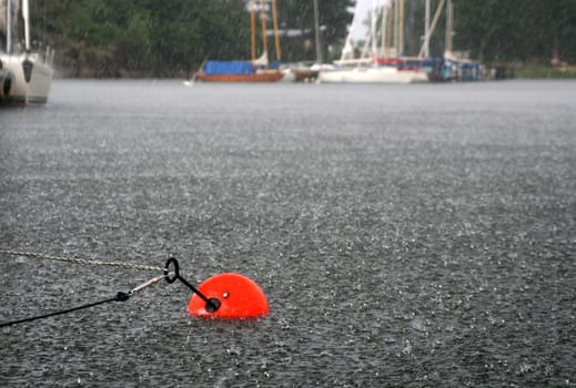 We weathered the storm low,with 9 Bft. and hurricane-like gusts,in Karlshamn/Sweden and survived well.