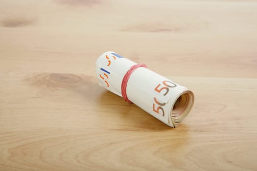 Bundles of banknotes