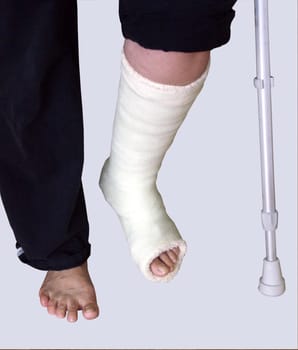Skiing accident