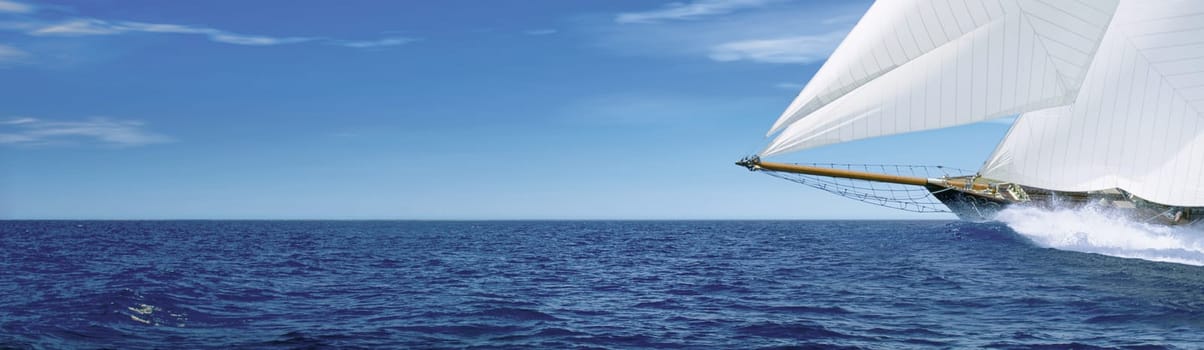 Sailing ship transverse