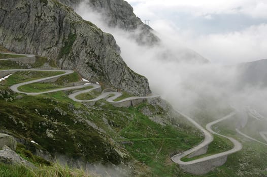 Pass road