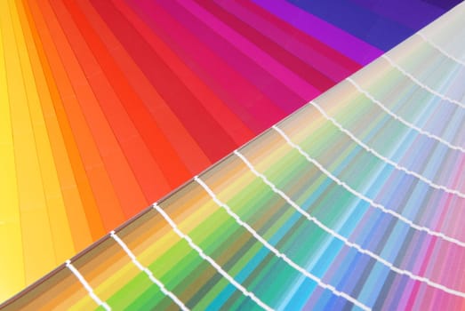 Colour fan deck
