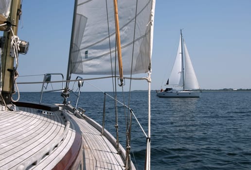 Sailing on the Baltic Sea,unfortunately the weather here in Sweden is not as nice as in the photo :-(