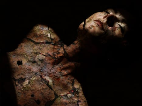 my interpretation of transience,which I tried to implement with Photoshop...
