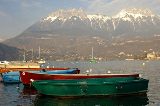 Lac d'Annecy,Haute-Savoie,France