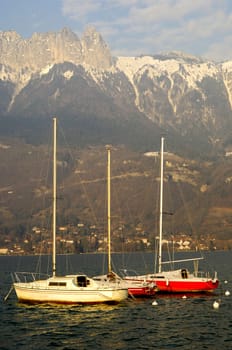 Autumn at Lake Annecy,France