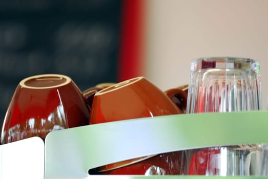 Cups and glasses