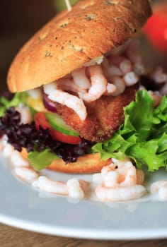 Fish burgers