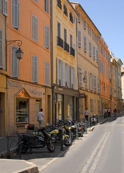 Alley in Aix en Provence