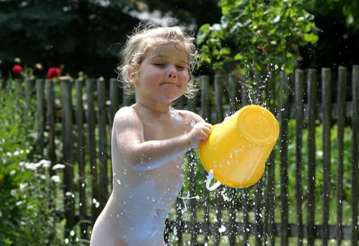 Water splashes