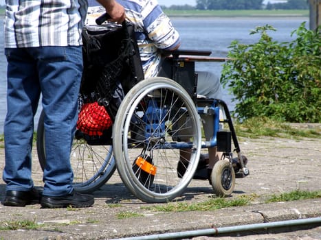 Wheelchair user