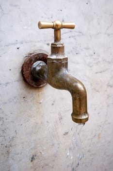 Old faucet