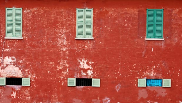 Three windows