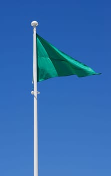 ... this flag signals on sea beaches...