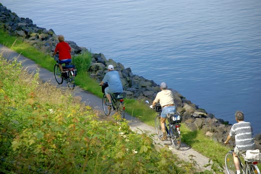 The bike tour