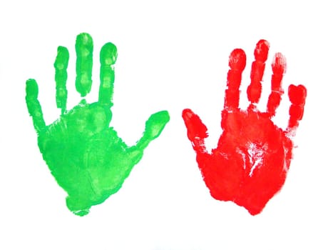 Children's hands