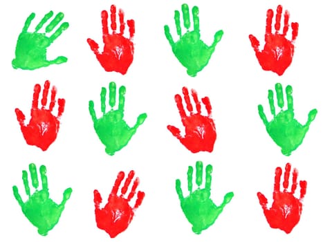 Many children's hands