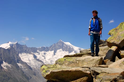 Am Aletschhorn,Valais,Switzerland