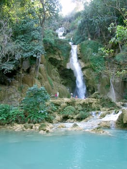 Waterfall in Laos