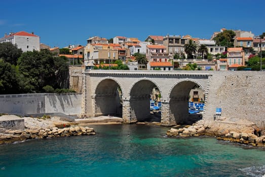 Former fishing port in Marseille