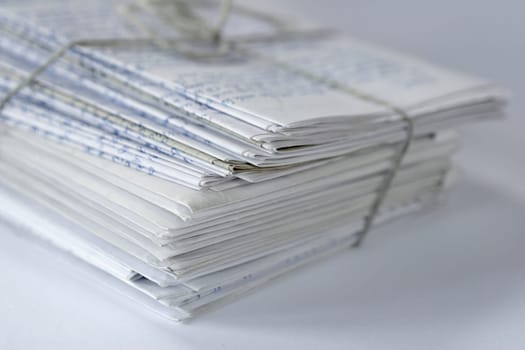 a bundle of letters