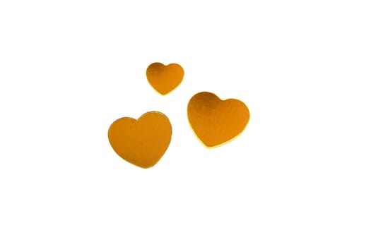 Heart - as a symbol of a couple with a child