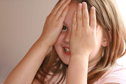 (girl child or girl teenager or girl baby) without shoes isolated