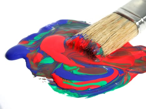 just a splash of color