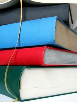 Stacks of books