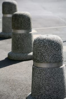 Concrete bollards