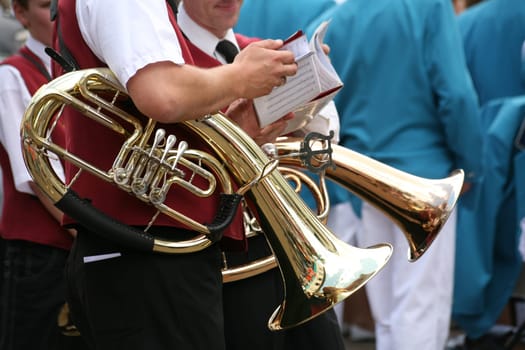 Tuba player
