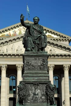 In front of the State Opera