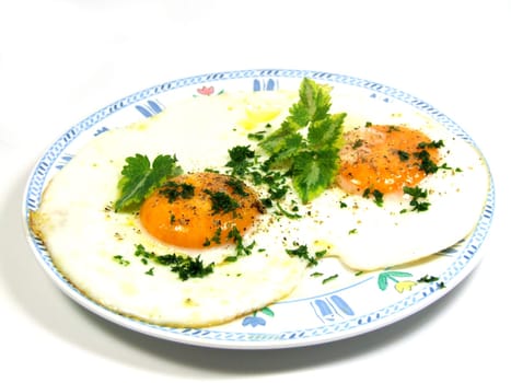 Fried eggs